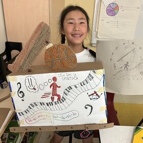 Les élèves de la classe 5B ont fait preuve de créativité et d’imagination pour créer… leur propre île de valeurs!